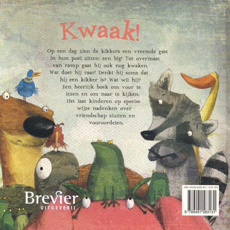 Kwaak! achterkant