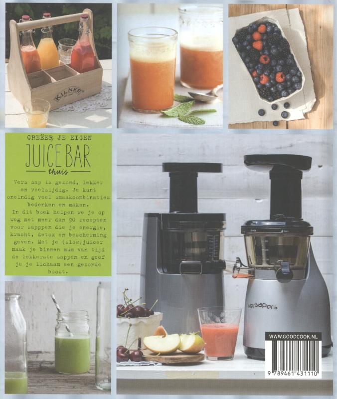 De slowjuice bar achterkant