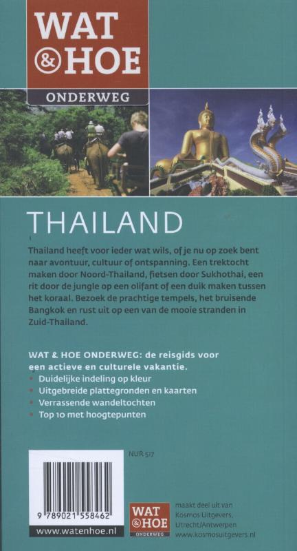 Wat & Hoe Onderweg Thailand / Wat & Hoe onderweg achterkant