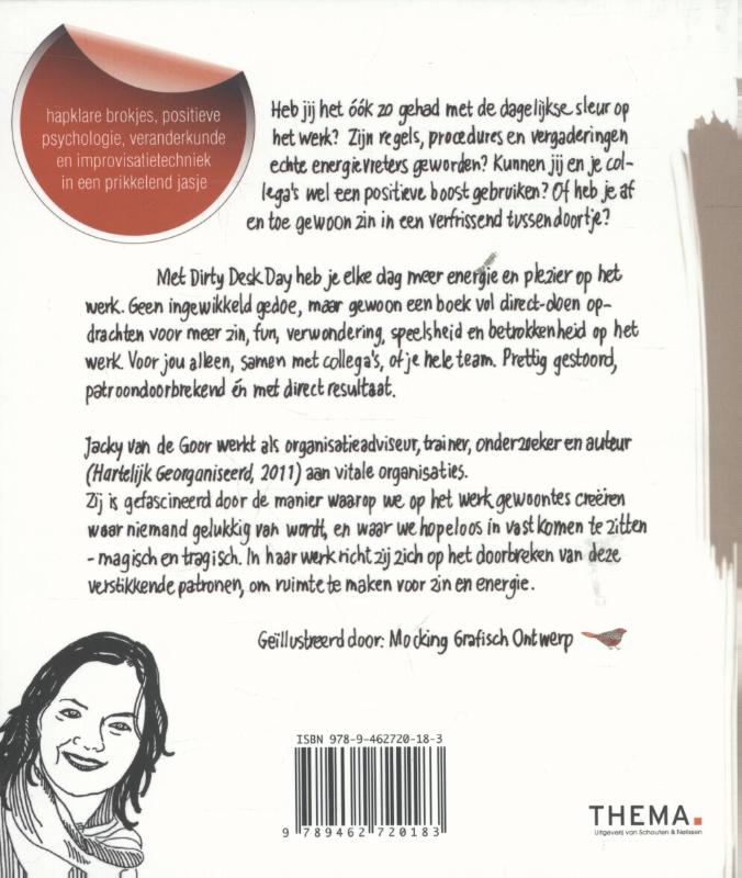 Dirty desk day achterkant