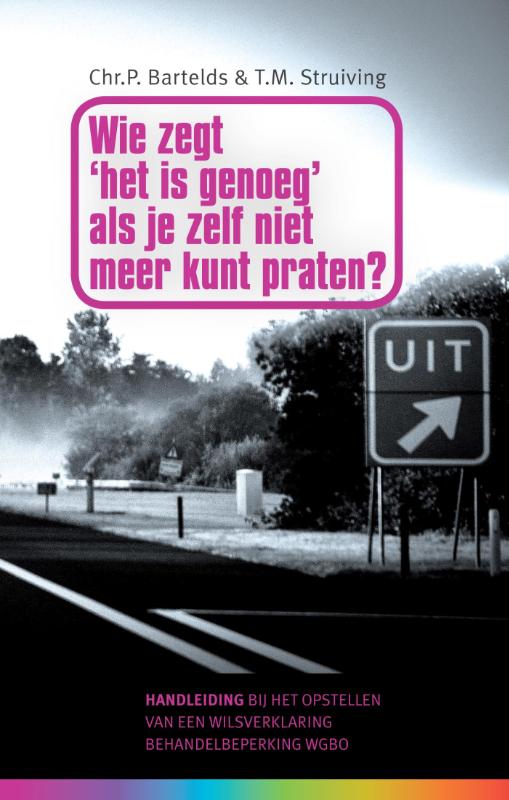 Wie zegt 'het is genoeg' als je zelf niet meer kunt praten?