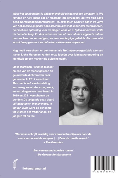 Het tegenovergestelde van een mens achterkant