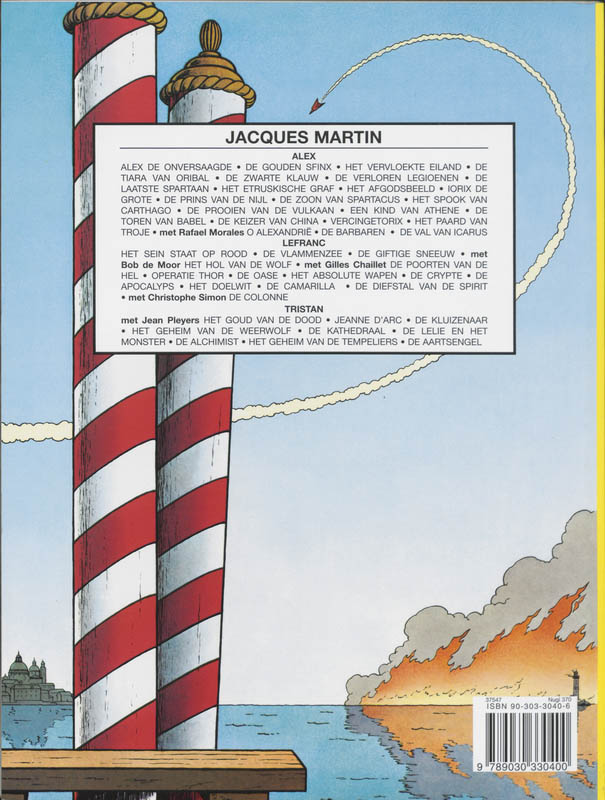 De apocalyps / Lefranc / 10 achterkant