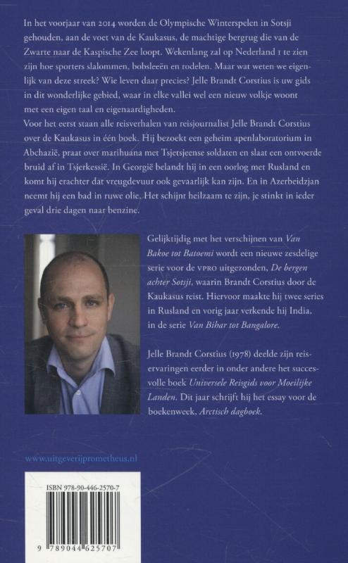 Van Bakoe tot Batoemi achterkant