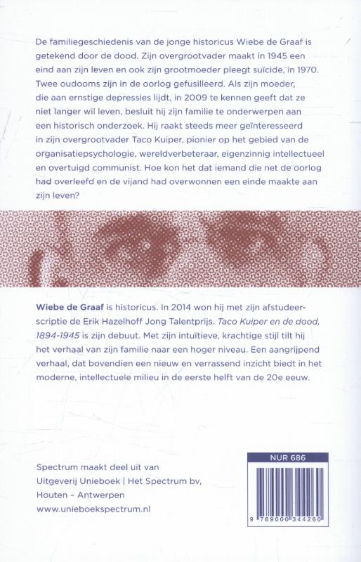 Taco Kuiper en de dood, 1894-1945 achterkant