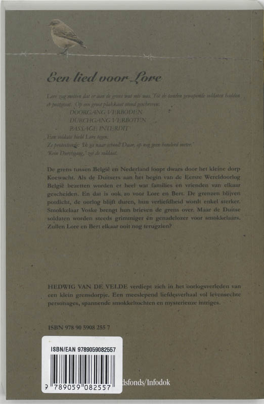 Een lied voor Lore achterkant