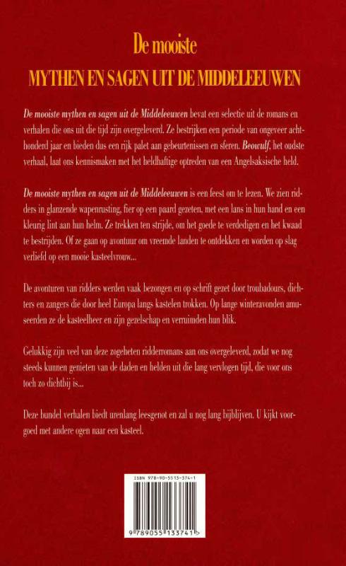 De mooiste mythen en sagen uit de Middeleeuwen achterkant