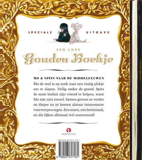 Mo en Spits naar de Middeleeuwen / Gouden Boekjes achterkant