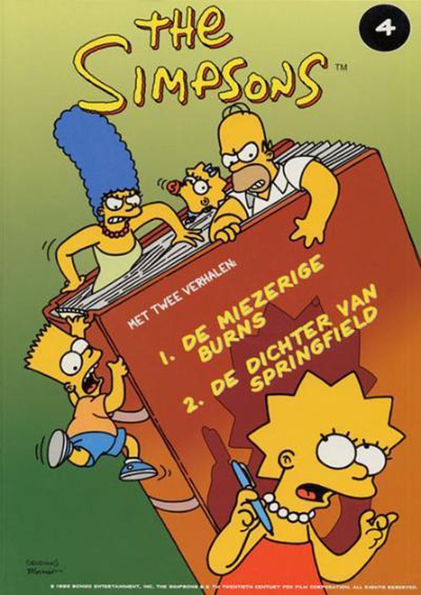 Simpsons 04. de miezerige burns / de dichter van spri