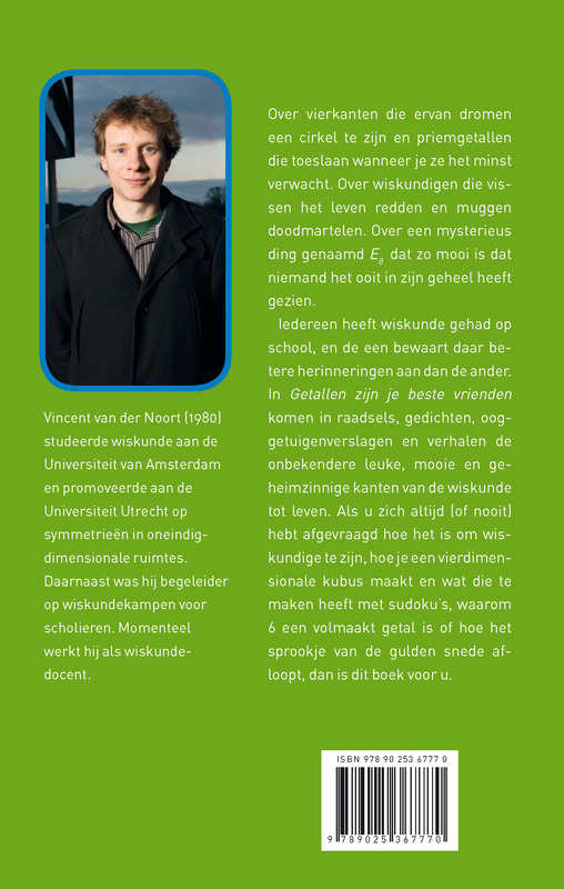 Getallen zijn je beste vrienden achterkant