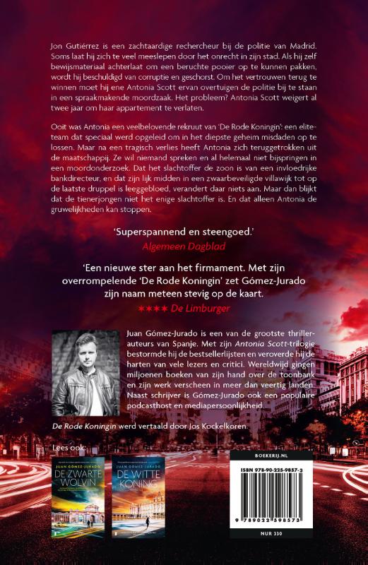 De Rode Koningin / Antonia Scott / 1 achterkant