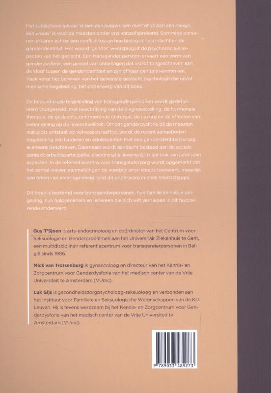 Transgenderzorg achterkant