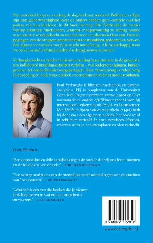 Autoriteit achterkant