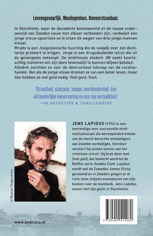 Snel geld / Stockholm Noir-trilogie / 1 achterkant