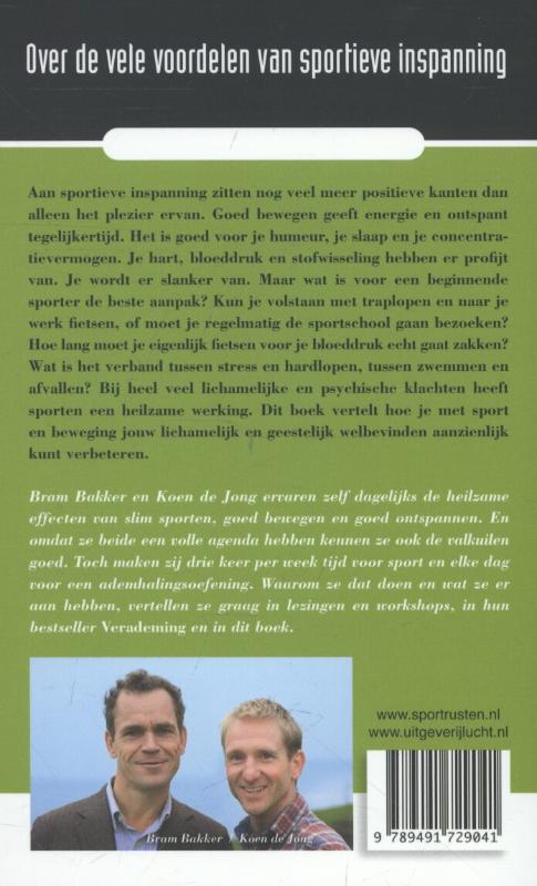 Sporten voor beginners achterkant