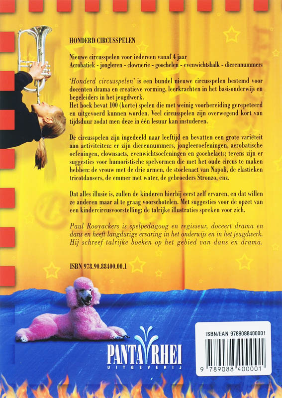 Honderd Circusspelen achterkant