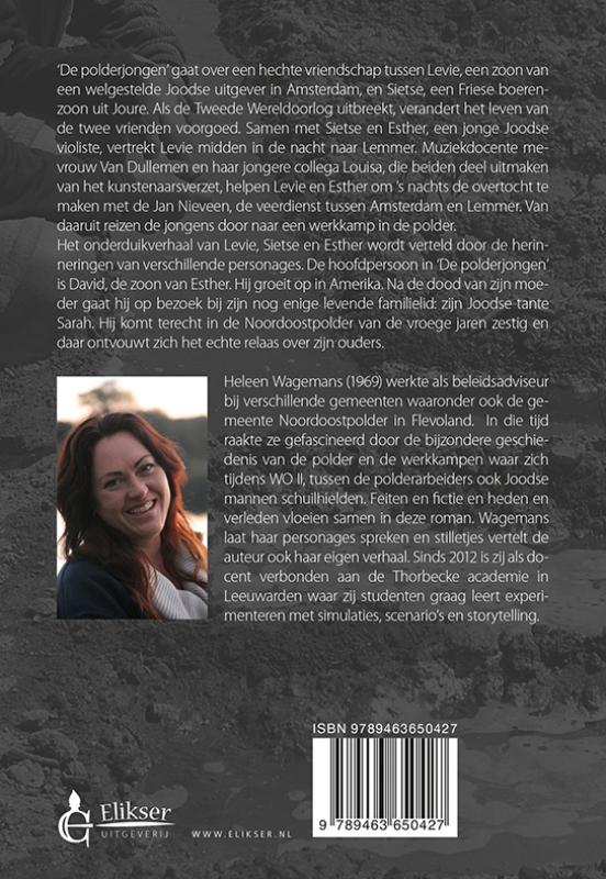 De Polderjongen achterkant