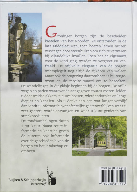 Wandelen rond Groninger Borgen achterkant