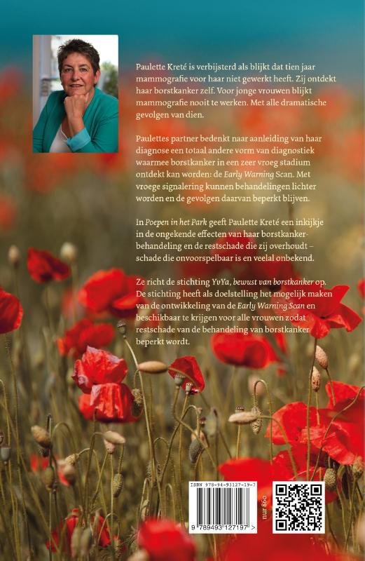 Poepen in het park achterkant