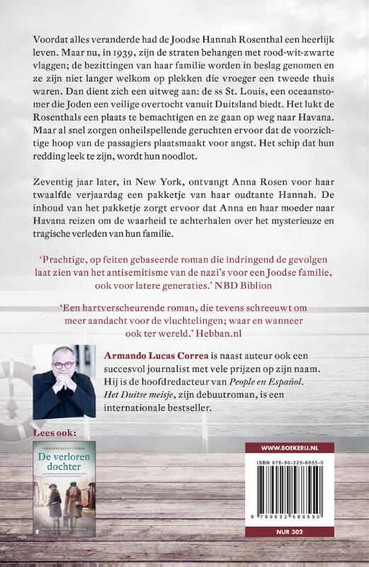 Het Duitse meisje achterkant