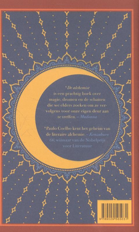 De alchemist achterkant