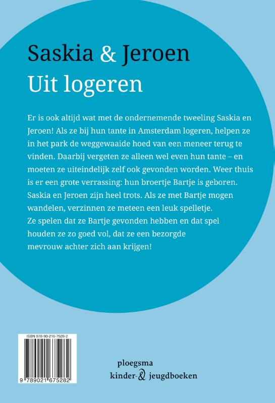 Uit logeren / Saskia en Jeroen achterkant