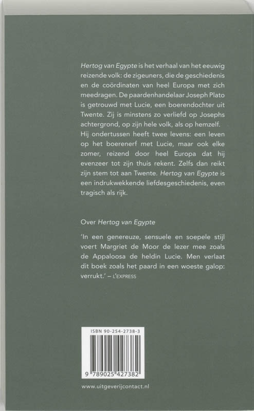 Hertog van Egypte achterkant