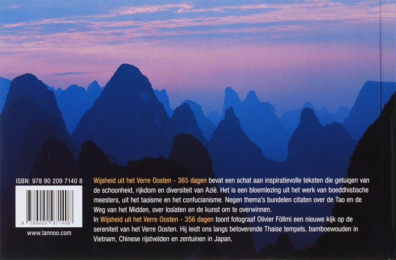365 dagen wijsheid uit het Verre Oosten / 365 dagen achterkant