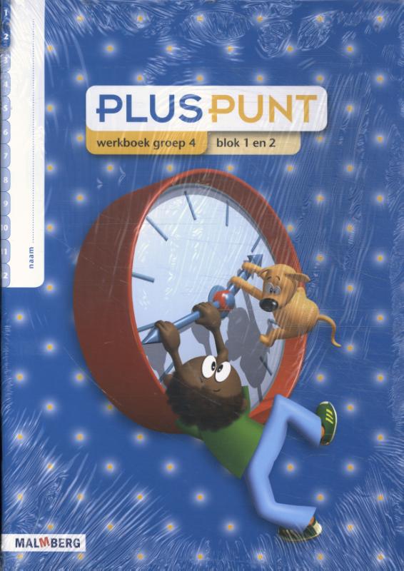 Pluspunt (set 5 ex) groep 4 blok 1-2 Werkboek