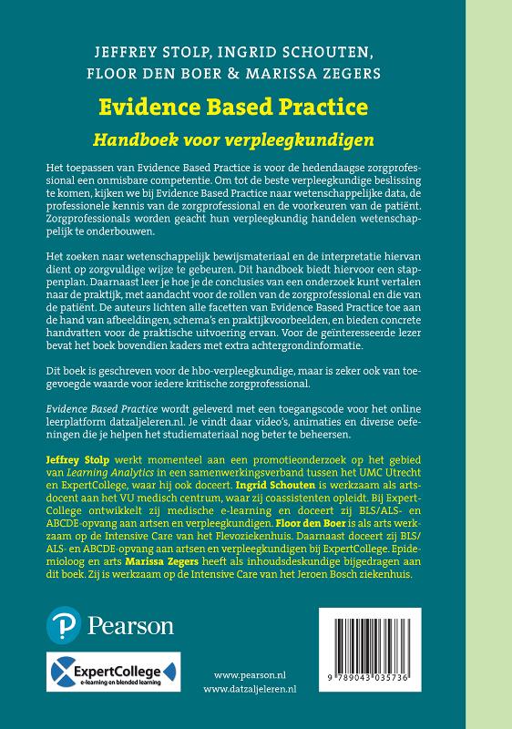 Evidence based practice achterkant