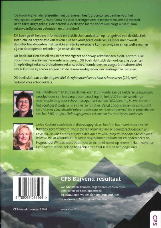 Grijp de rekenkansen achterkant