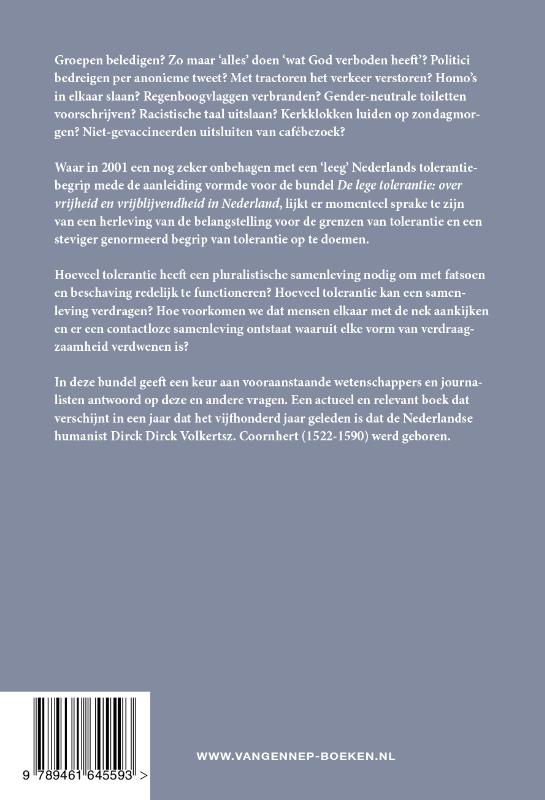 Ware tolerantie achterkant