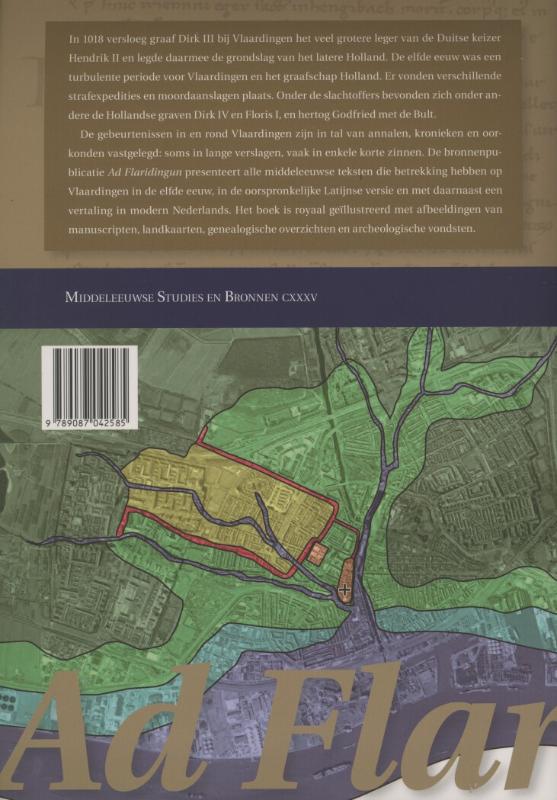 Ad Flaridingun - Vlaardingen in de elfde eeuw / Middeleeuwse studies en bronnen / 135 achterkant