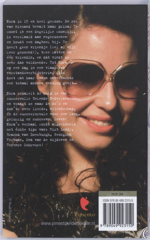 Het levenswerk van een talentloos meisje achterkant