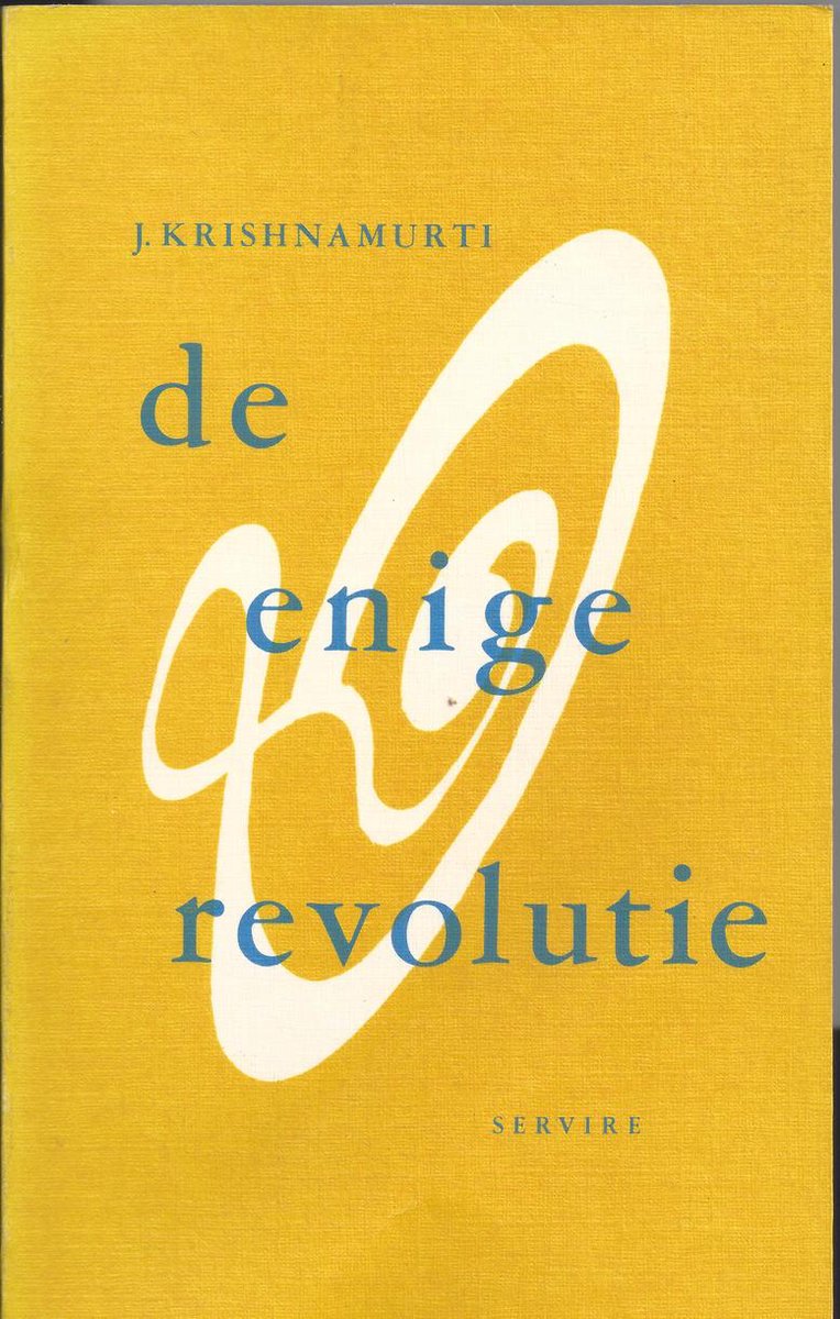 De Enige revolutie