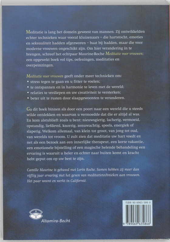 Meditatie voor vrouwen achterkant