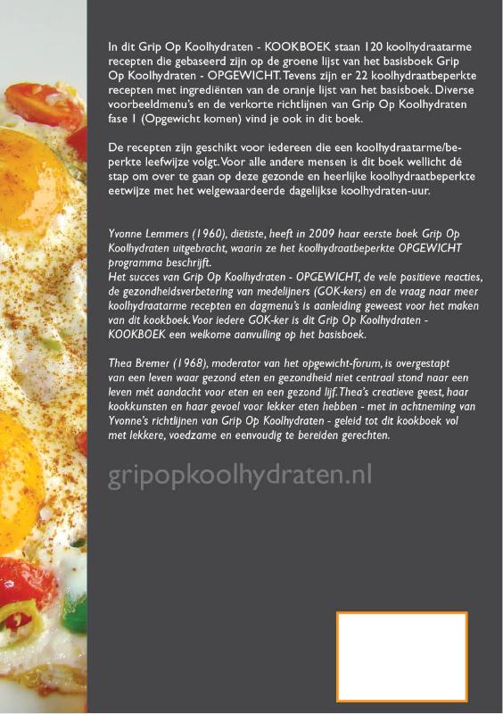 Grip op Koolhydraten 1 achterkant