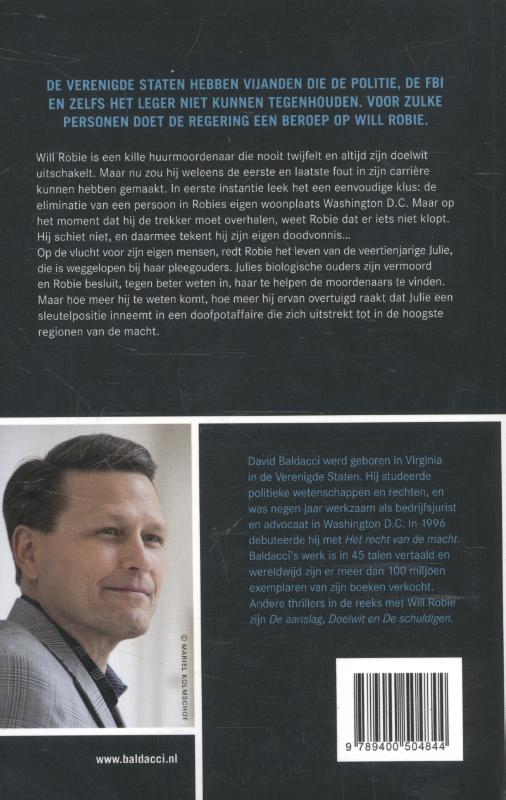 Onschuldig / Will Robie / 1 achterkant