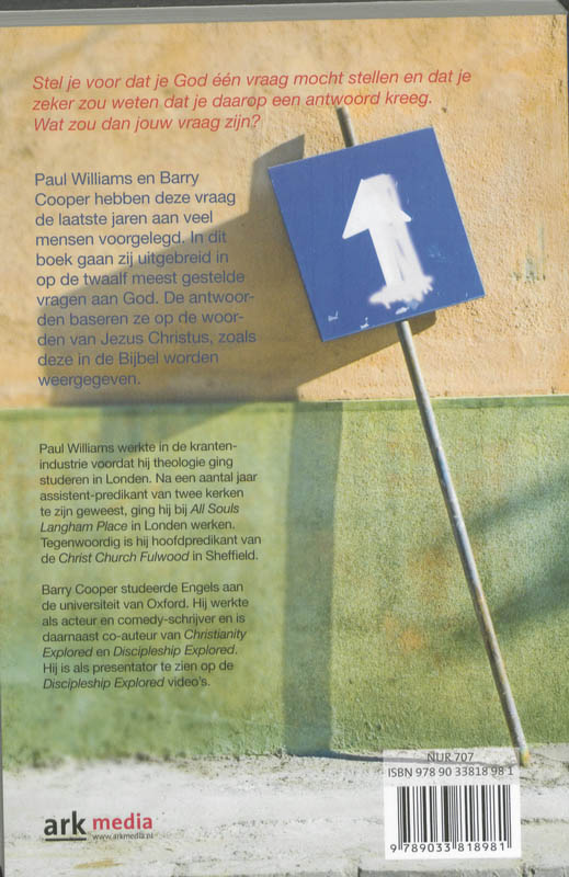 Als je God één vraag mocht stellen achterkant