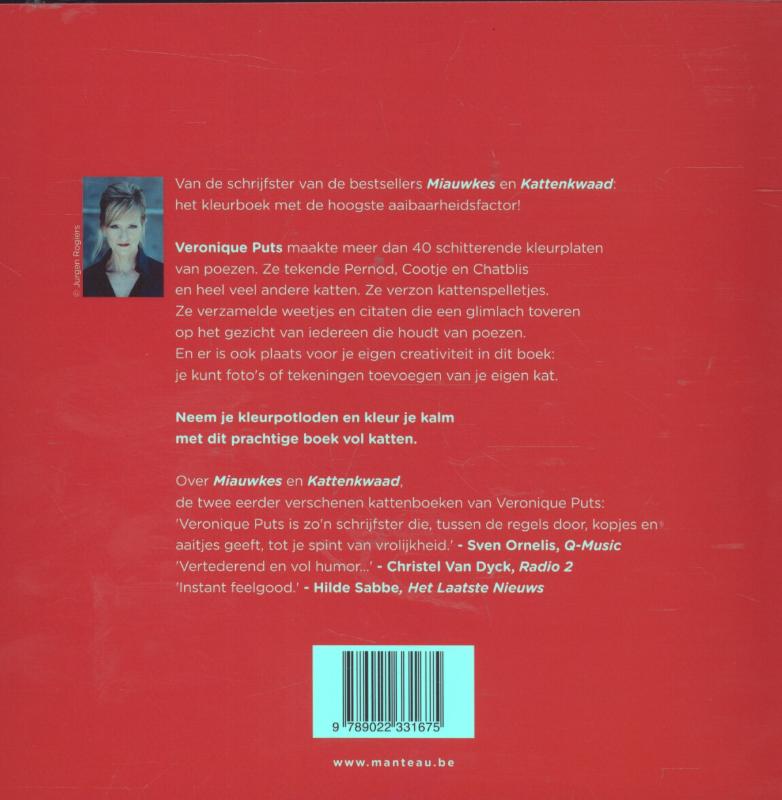 Katten kleuren achterkant