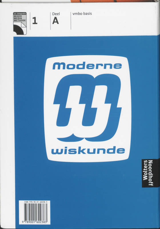 Moderne wiskunde / 1a vmbo basis / deel Hoofdboek achterkant