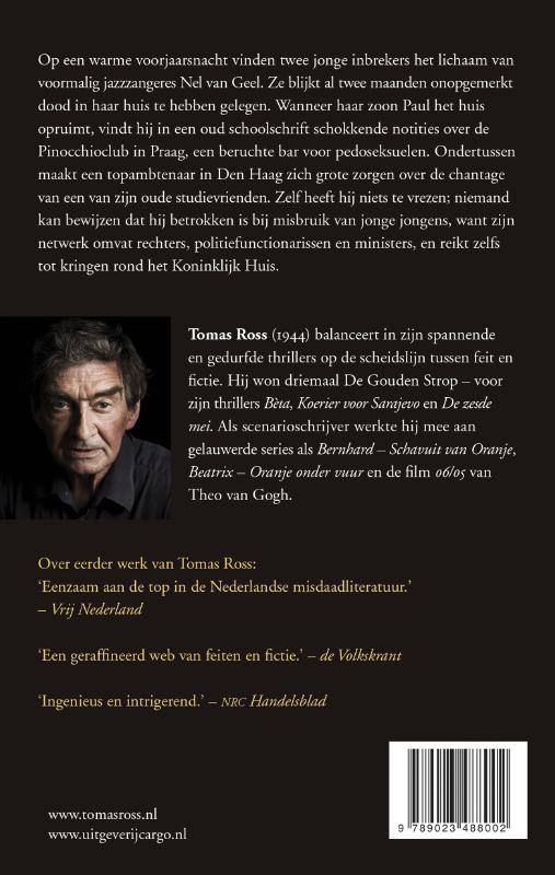 De vrienden van Pinocchio achterkant