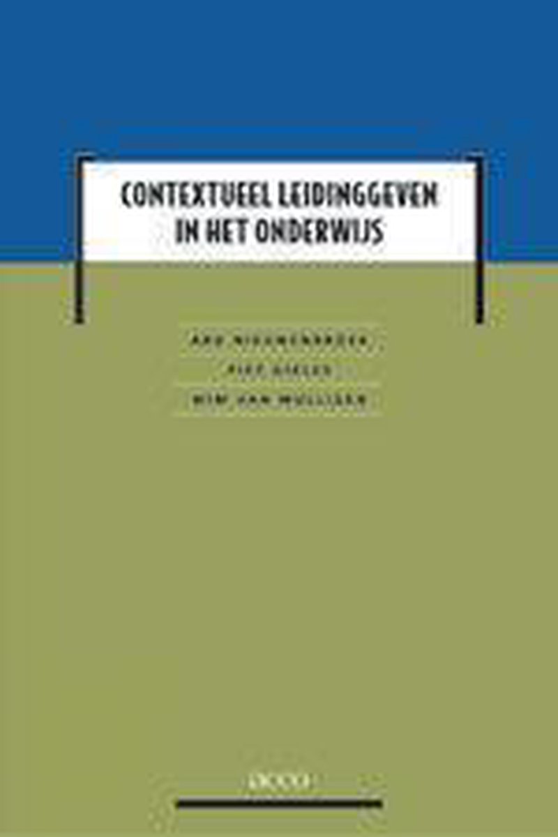 Contextueel leidinggeven in het onderwijs