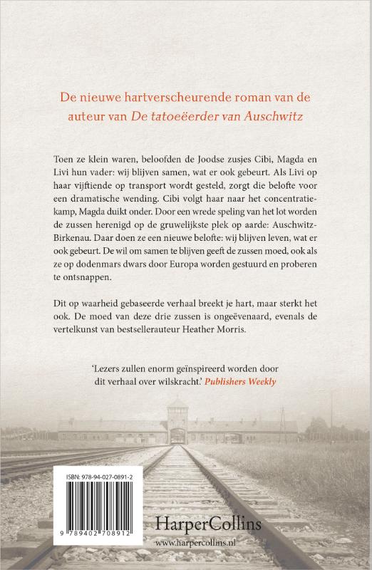 De drie zussen van Auschwitz achterkant