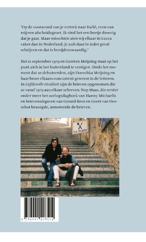 Liefdevolle rivaliteit achterkant