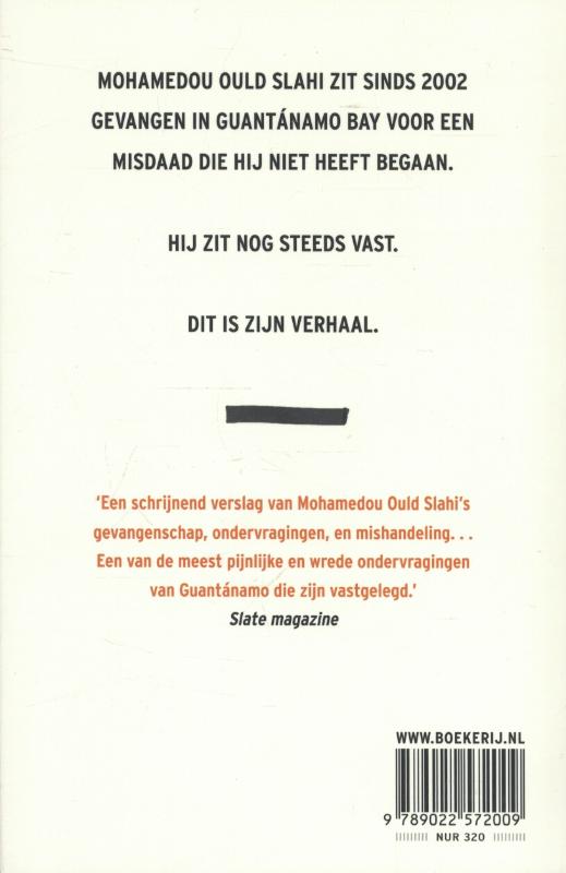 Guantánamo dagboek achterkant