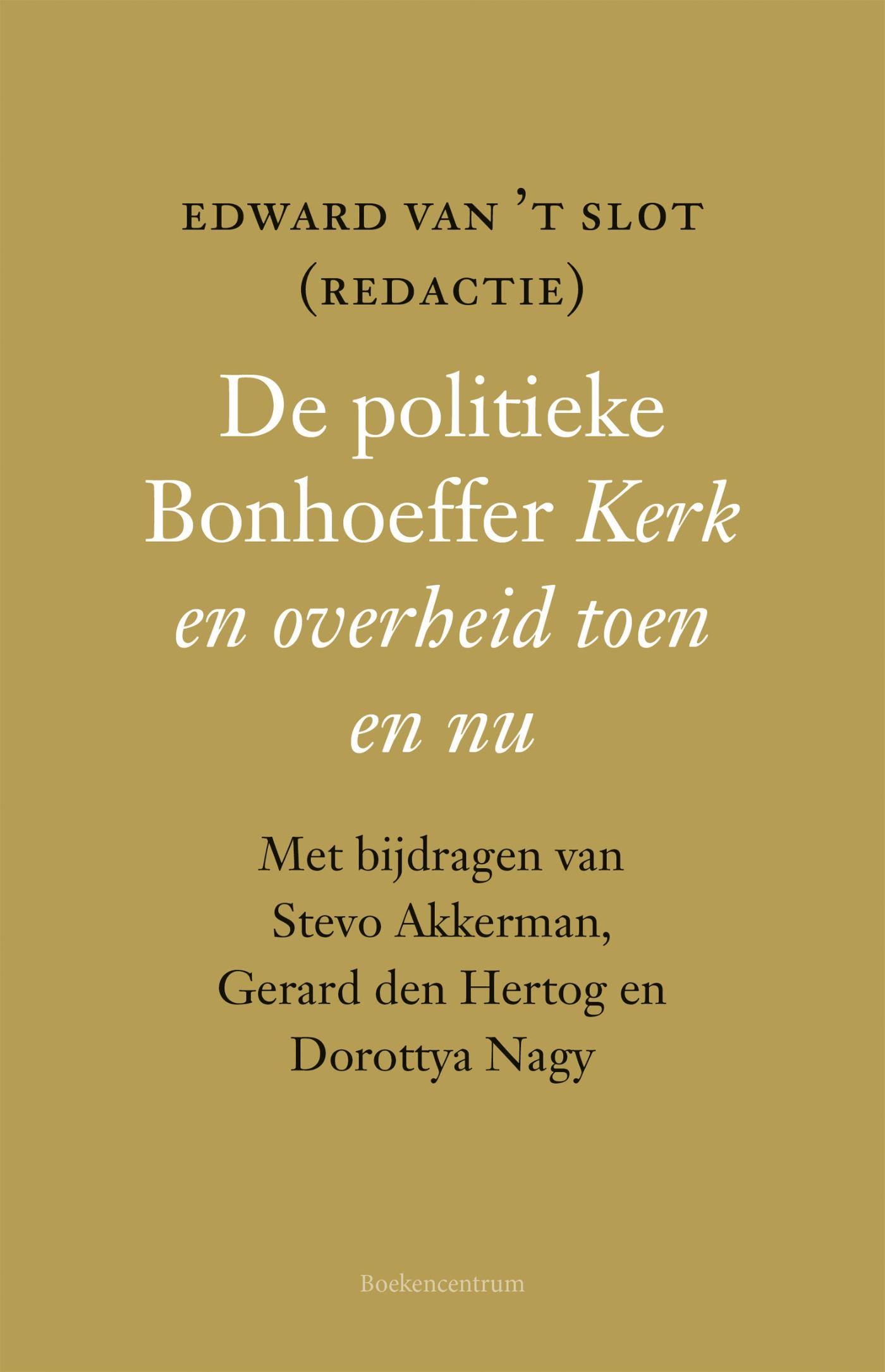 De politieke Bonhoeffer