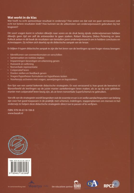 Wat werkt in de klas achterkant