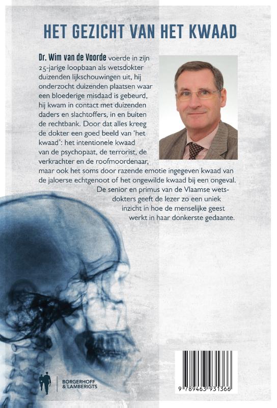 Het gezicht van het kwaad achterkant