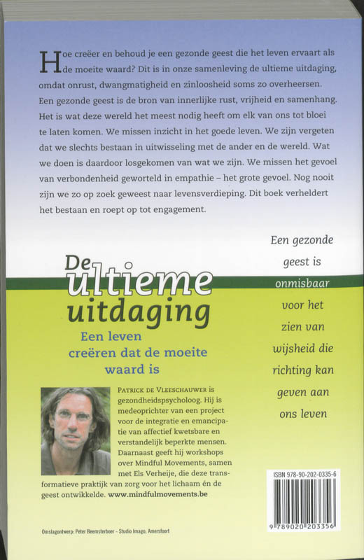 De Ultieme Uitdaging achterkant